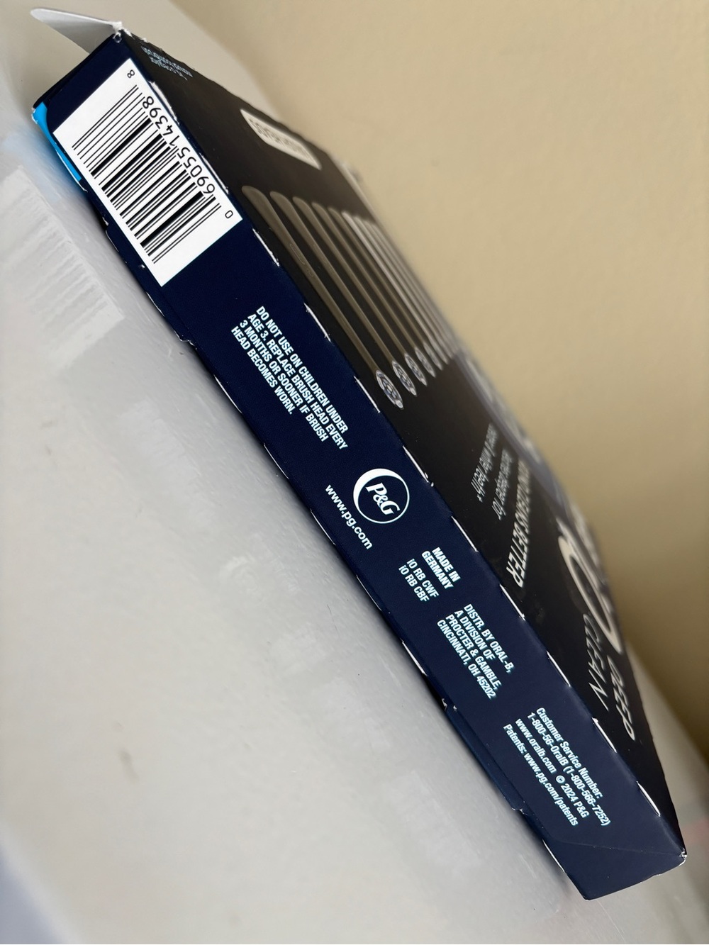 Oral-B iO Deep Clean Replacement Toothbrush Heads 4/White & 5/Black New Open Box - Picture 4 of 7